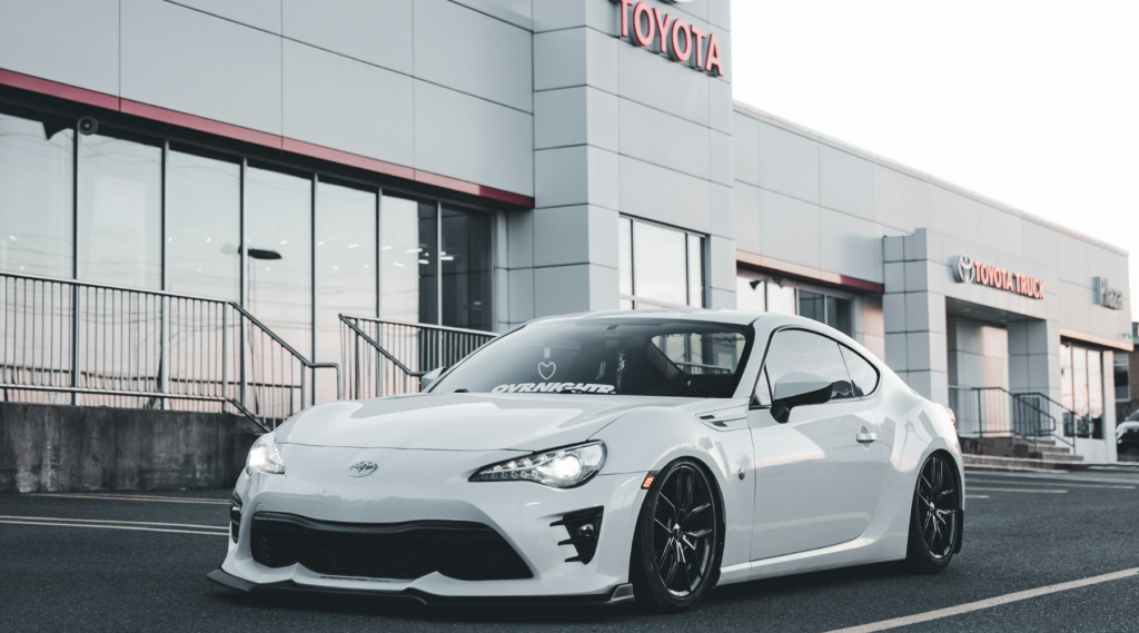 car dealership showroom glass