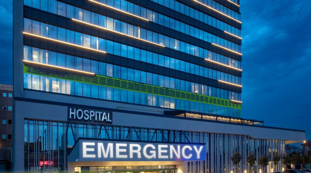 hospital safety glass HIPAA compliance glazing subcontractor hospital glass windows newark fremont bay area