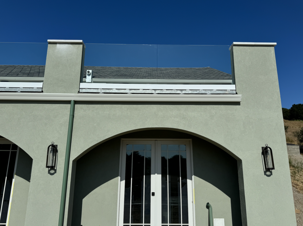 residential frameless glass