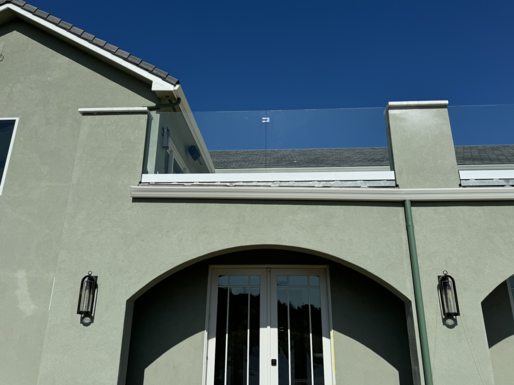 residential frameless glass