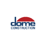 Dome Construction logo, a commercial glass services client of Central Glass Industries