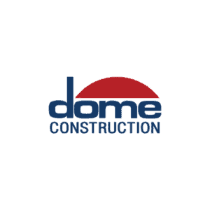 Dome Construction logo, a commercial glass services client of Central Glass Industries