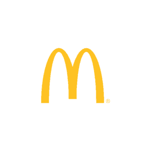 McDonald's logo, a commercial glass services client of Central Glass Industries