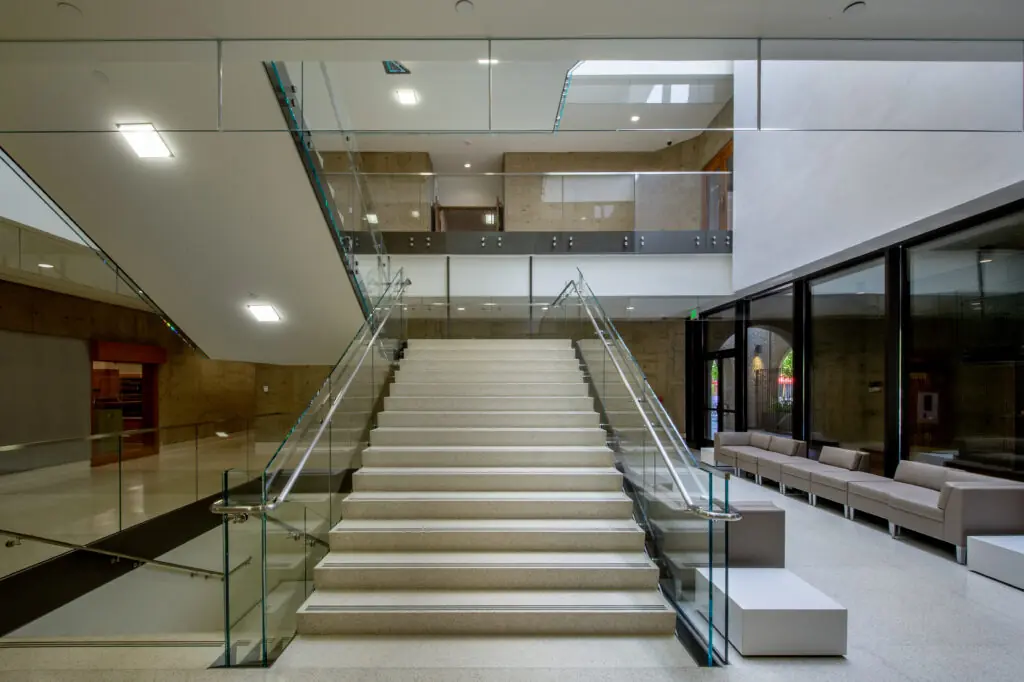 commercial glass railings glass doors near me Silicon Valley San Francisco
